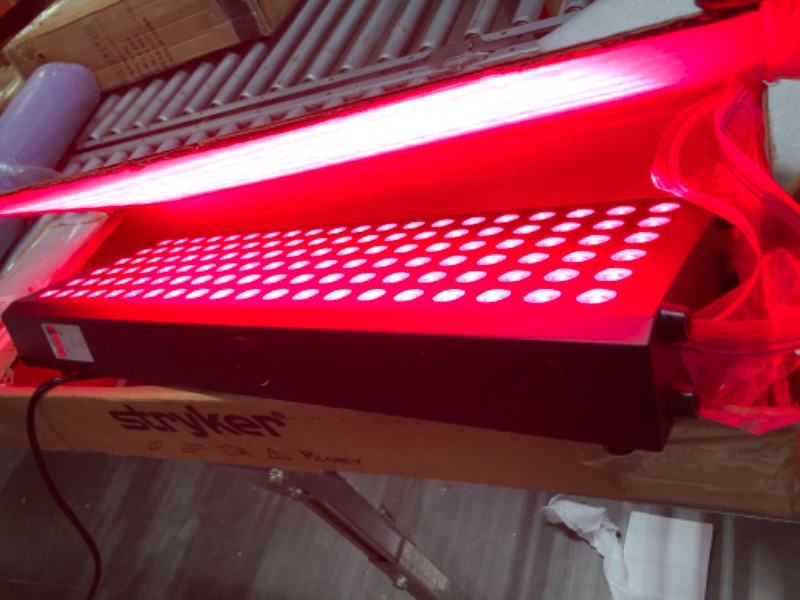 Photo 2 of 
EXESAS Newest 120 LEDs, 600W Dual-Chip Red Light Therapy Device for Full Body 660nm & 850nm Near Infrared LED Therapy Panel for Beautiful Skin, Weight...