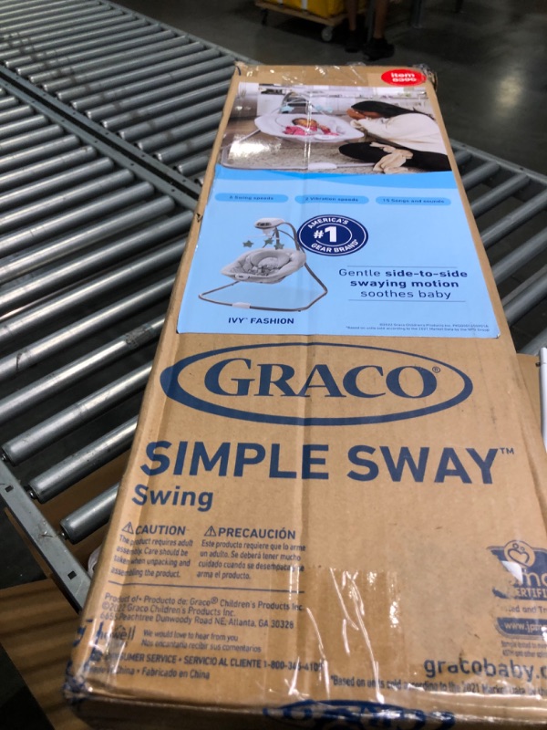Photo 2 of Graco Simple Sway Swing Simple Sway Abbington