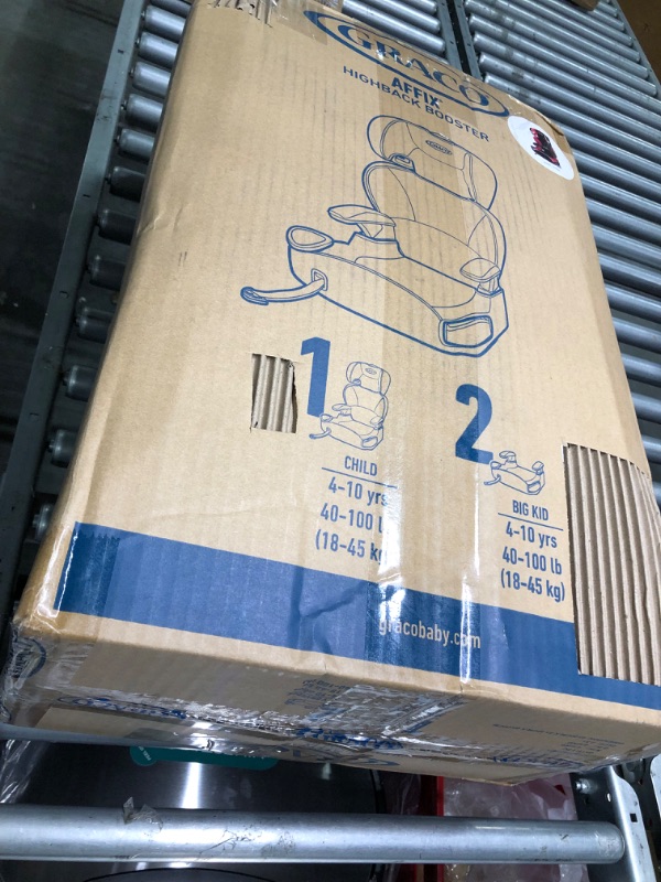 Photo 1 of Graco Affix Highback Booster Seat with Latch System, Atomic