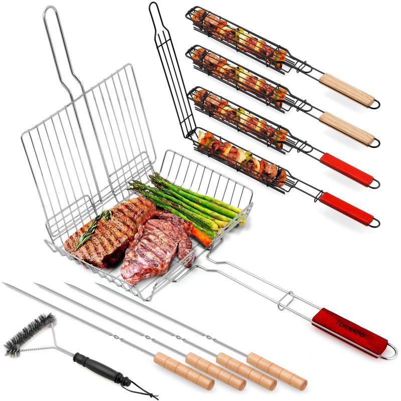 Photo 1 of 10 Piece Set for BBQ – Grilling Accessories – Grill Accessories for Outdoor G...