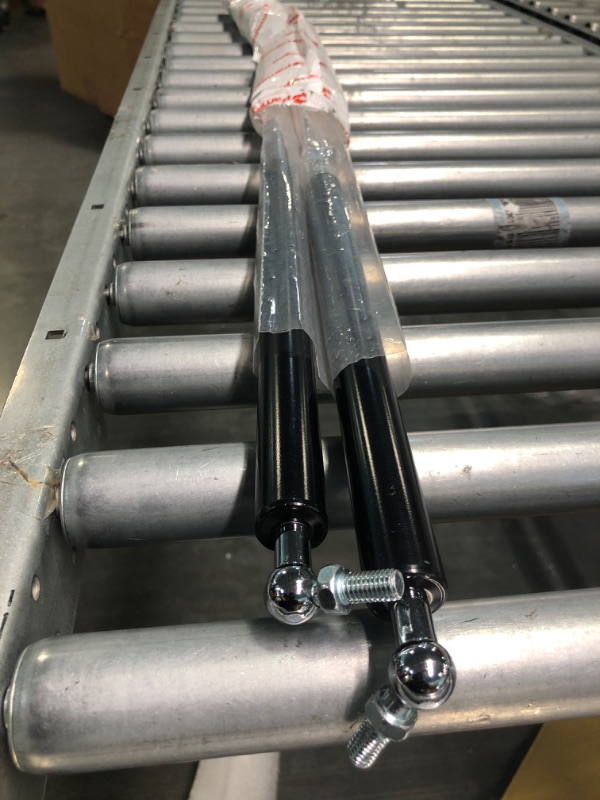 Photo 3 of PAMAGOO 23 inch Gas Strut 200 lbs 890 N Per Prop, ??? ? Gas Spring Shock with L-Type Mounts for Heavy Duty Bed, Box Lid, Window, Basement Floor Door(??? ???-??? ??? ???????) 200 lbs 23 in