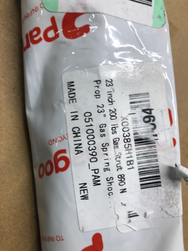 Photo 2 of PAMAGOO 23 inch Gas Strut 200 lbs 890 N Per Prop, ??? ? Gas Spring Shock with L-Type Mounts for Heavy Duty Bed, Box Lid, Window, Basement Floor Door(??? ???-??? ??? ???????) 200 lbs 23 in