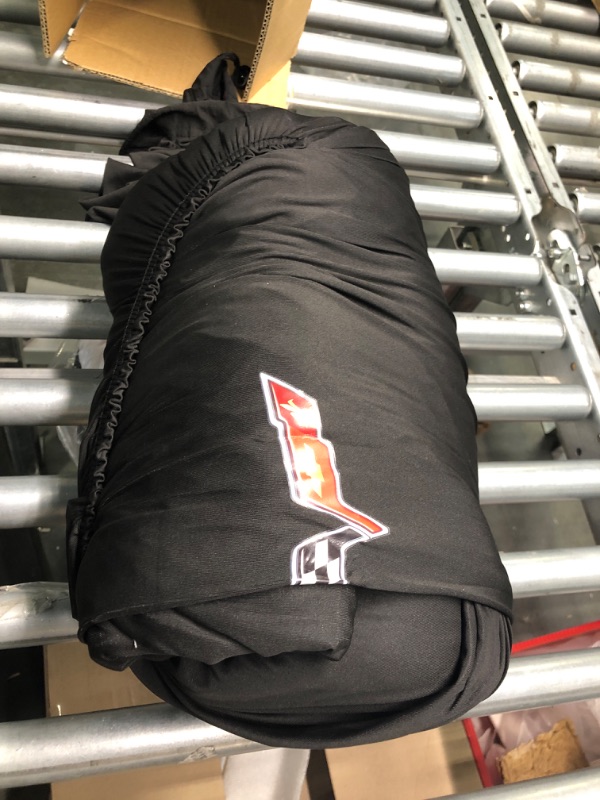 Photo 2 of 
MODA Stretch Custom Indoor Car Cover for C6 Corvette (2005-2013) Black with C6 Logo, Includes Storage Bag