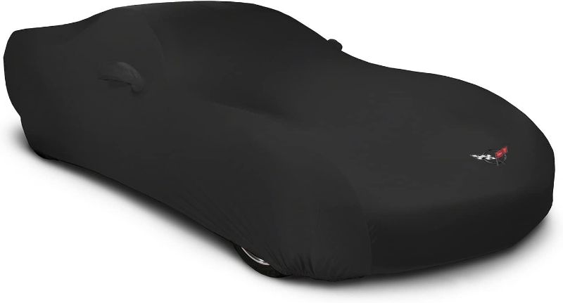 Photo 1 of 
MODA Stretch Custom Indoor Car Cover for C6 Corvette (2005-2013) Black with C6 Logo, Includes Storage Bag