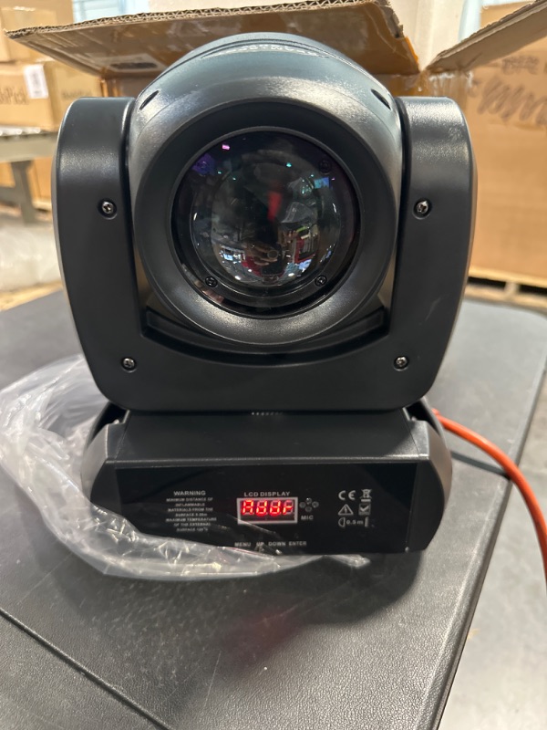 Photo 4 of LED 120W Beam Spot Wash Gobo 8 Face Roto Prism Moving Head Lights Super Bright Dj Disco Light Stage Light(120W BEAM moving head light) 120W BEAM Spot moving head light