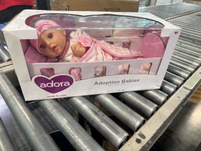 Photo 2 of Adora Adoption Baby Hope - 16 inch Realistic Newborn Baby Doll with Doll Accessories and Certificate of Adoption