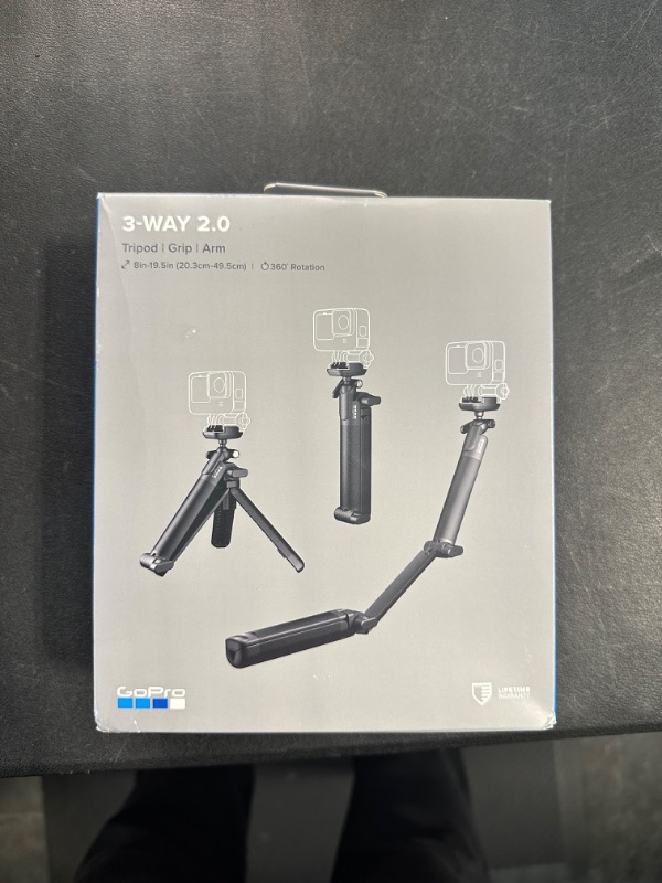 Photo 1 of GoPro 3-Way 2.0 (GoPro Official Mount), Black