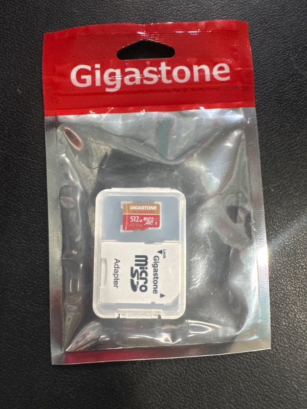 Photo 2 of [5-Yrs Free Data Recovery] Gigastone 512GB Micro SD Card, 4K Camera Pro, A2 V30 for Smartphone, Gopro, Action Cams, 4K UHD Video, For Nintendo-Switch, Up to 100MB/s, UHS-I U3 C10 Class 10 with Adapter 512GB 4K Camera Pro 1-Pack