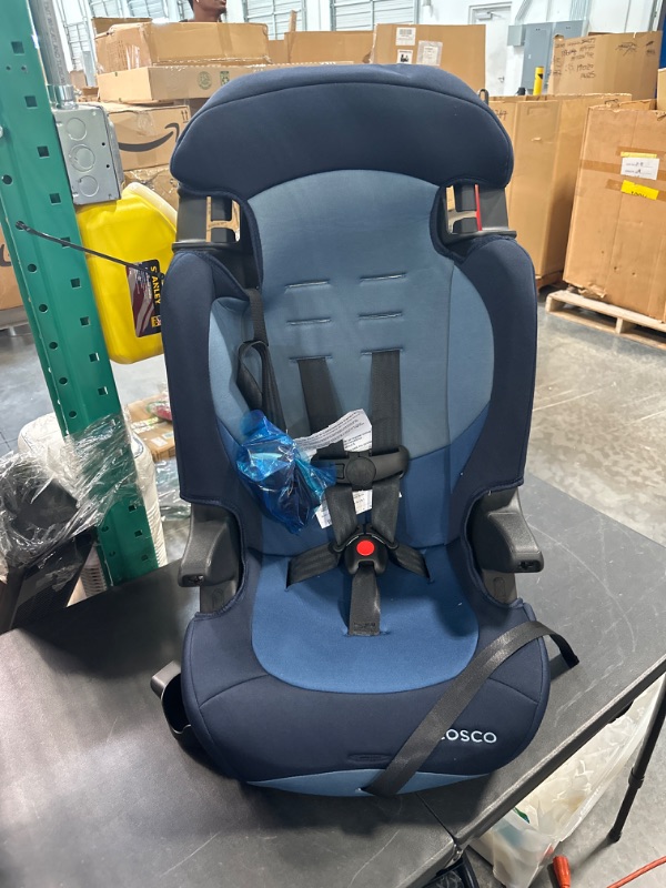 Photo 3 of Cosco Finale DX 2 in 1 Booster Car Seat Sport Blue