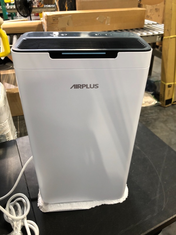 Photo 4 of AIRPLUS 30 Pints 1,500 Sq. Ft Dehumidifier for Basement, Powerful Dehumidifier for Home with Drain Hose (AP2011N) Fine