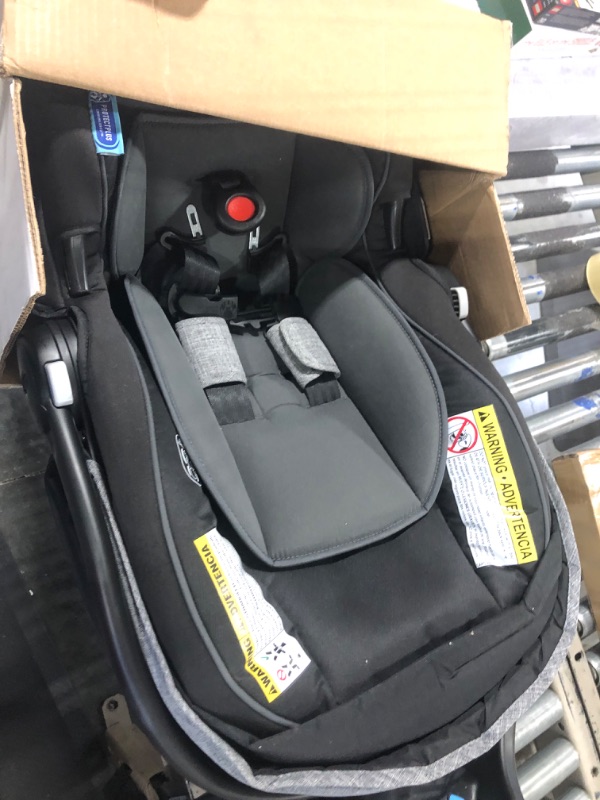 Photo 1 of Graco Modes Pramette Travel System, Includes Baby Stroller with True Pram Mode, Reversible Seat, One Hand Fold, Extra Storage, Child Tray and SnugRide 35 Infant Car Seat, Ellington Pramette Ellington