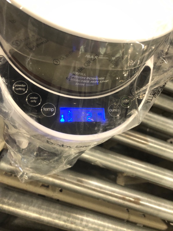 Photo 1 of New and Improved Baby Brezza Formula Pro Advanced Formula Dispenser Machine - Automatically Mix a Warm Formula Bottle Instantly - Easily Make Bottle with Automatic Powder Blending