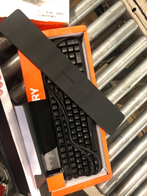 Photo 2 of SteelSeries Apex Pro World's Fastest Mechanical Gaming Keyboard – Adjustable Actuation Switches – OLED Smart Display – RGB Backlit