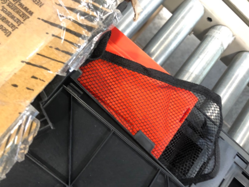 Photo 1 of NERF Elite Blaster Rack - Storage for up to Six Blasters, Including Shelving and Drawers Accessories, Orange and Black - Amazon Exclusive