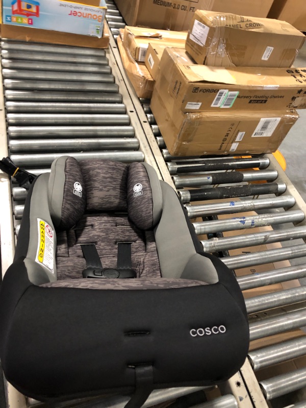 Photo 1 of Cosco Mighty Fit 65 DX Convertible Car Seat (Heather Onyx Gray)
