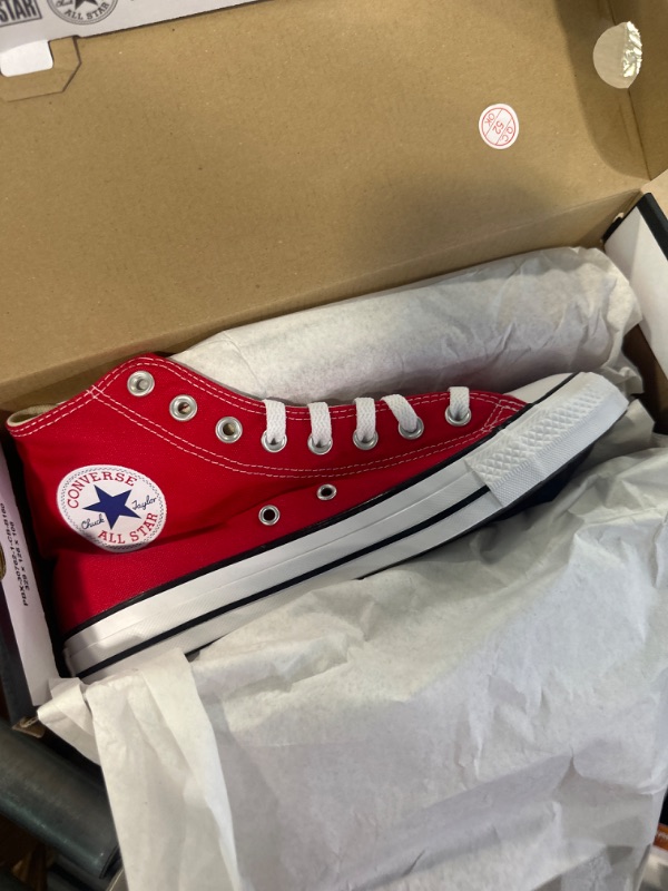 Photo 2 of Converse Women's Chuck Taylor All Star Sneakers 9.5 D(M) US 11.5 Women/9.5 Men Red