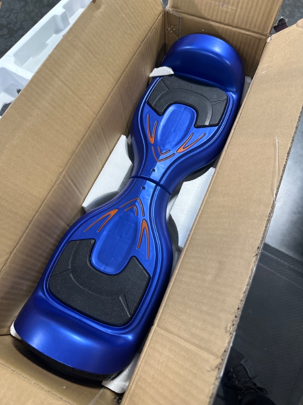 Photo 3 of Bluetooth Hoverboard with Pearl Skin, 6.5" Self Balancing Scooter with Wireless Speaker for Music, with LED Light up Pedal and Wheels for Funs