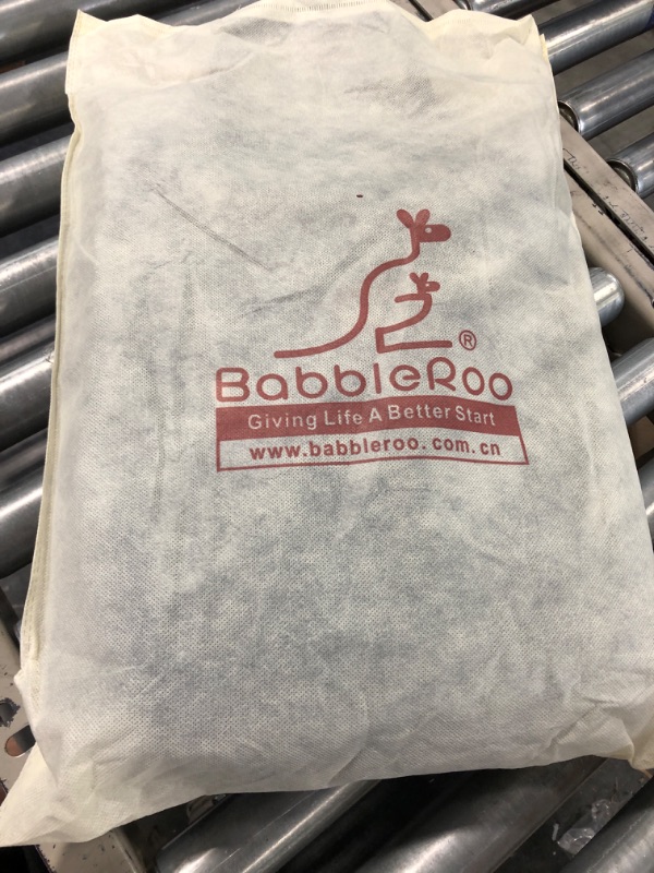 Photo 5 of BabbleRoo Diaper Bag Backpack - Baby Essentials Travel Bag - Multi function Waterproof Diaper Bag, Travel Essentials Baby Bag with Changing Pad, Stroller Straps & Pacifier Case – Unisex, Black