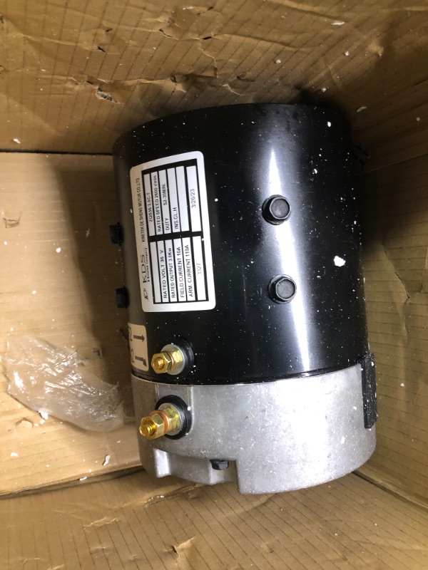 Photo 5 of 10L0L Separately-Excited Electric Motor for EZGO TXT 2000-up 36 Volt PDS Golf Cart, OEM# 73445-G02 73124-G08