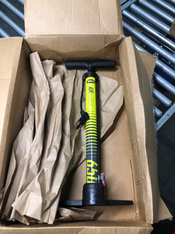 Photo 1 of Bell Air High Volume Bicycle Pump Air Attack 650 - Yellow