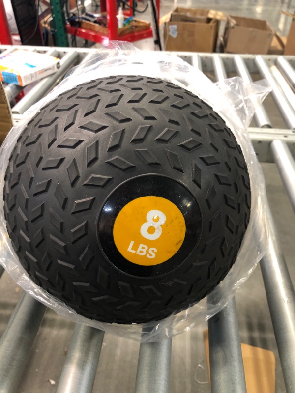 Photo 1 of BalanceFrom Workout Exercise Fitness Weighted Medicine Ball, Wall Ball and Slam Ball 8 Pounds Slam Ball