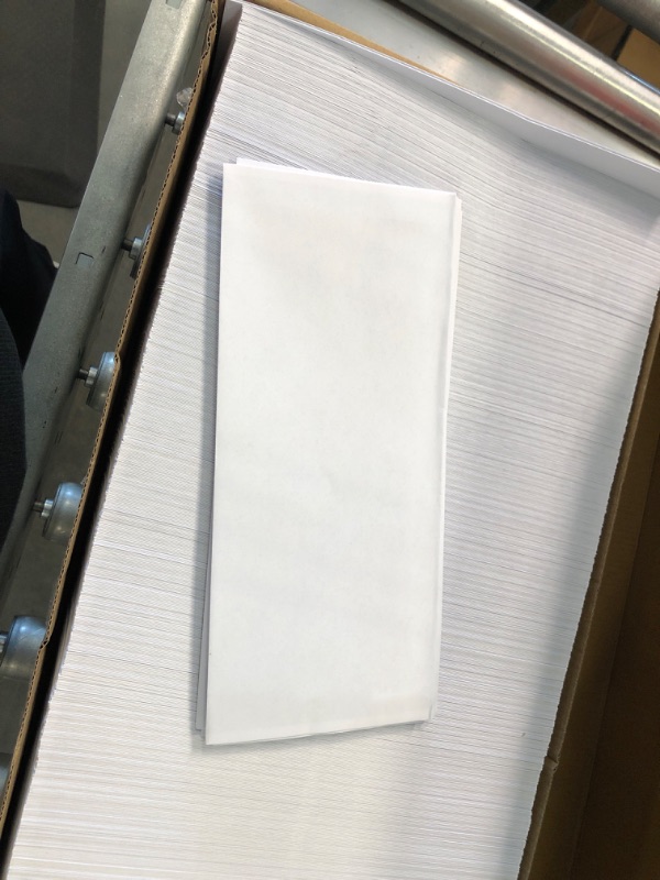 Photo 4 of 1000#10 Envelopes Letter Size - Self Seal Security Mailing Envelopes -Business White Tinted Peel and Seal -Pack Windowless, Legal Size Regular Plain Envelopes 4-1/8 x 9-1/2 Inches - 24 LB 1,000 Count