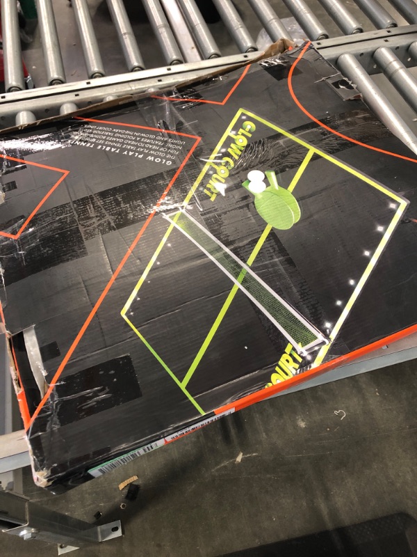 Photo 1 of Black Series Glow-in-the-Dark 40-in. Table Tennis Set