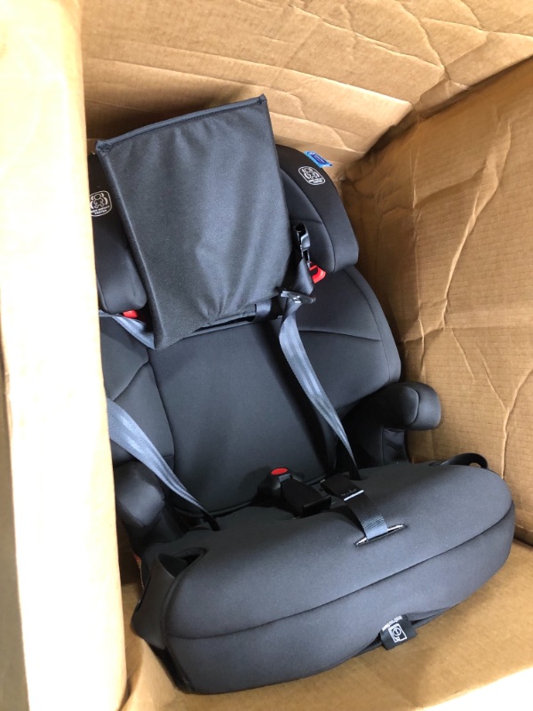 Photo 4 of Graco Tranzitions 3 in 1 Harness Booster Seat, Proof Tranzitions Black