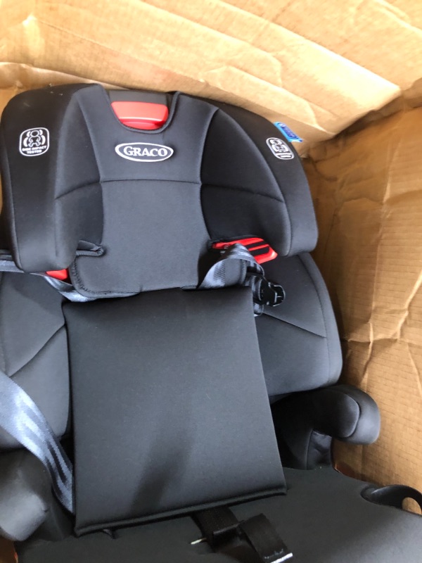 Photo 3 of Graco Tranzitions 3 in 1 Harness Booster Seat, Proof Tranzitions Black