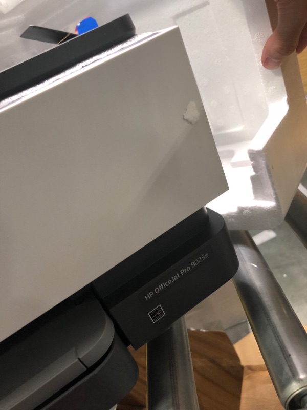 Photo 1 of HP OfficeJet Pro 8025e Wireless Color All-in-One Printer with bonus 6 free months Instant Ink with HP+ (1K7K3A) New version