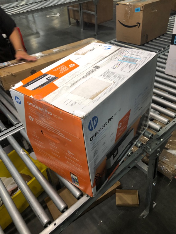 Photo 1 of HP OfficeJet Pro 9015e Wireless Color All-in-One Printer with bonus 6 months Instant ink with HP+ (1G5L3A),Gray