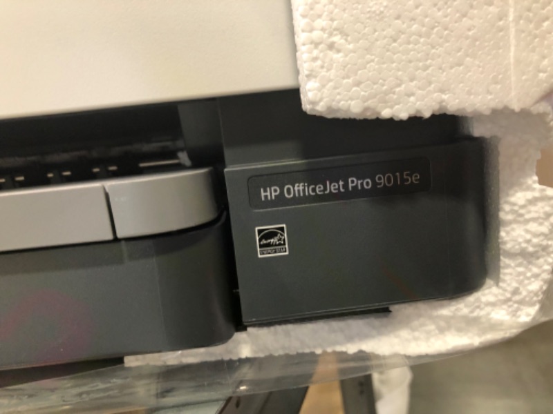 Photo 6 of HP OfficeJet Pro 9015e Wireless Color All-in-One Printer with bonus 6 months Instant ink with HP+ (1G5L3A),Gray