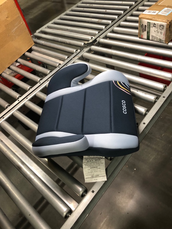 Photo 1 of Cosco Topside Backless Booster Car Seat, Lightweight 40-100 lbs, Rainbow