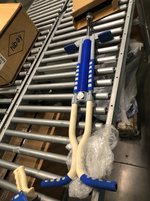 Photo 1 of Flybar Foam Master Pogo Stick, Silver/Blue
