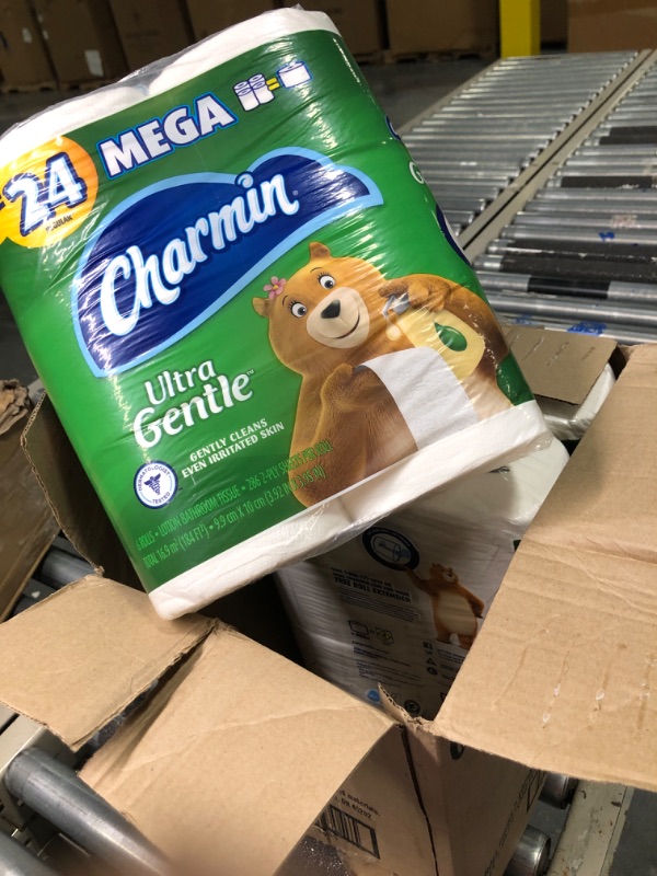 Photo 2 of Charmin Ultra Gentle Toilet Paper, 18 Mega Rolls = 72 Regular Rolls, 6 Count (Pack of 3) - Packaging May Vary