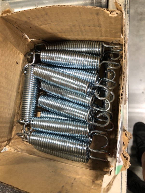 Photo 2 of 5.5-7 Inch Trampoline Springs Heavy Duty Stainless Steel Replacement?Springs, Set of 16 5.5 inch