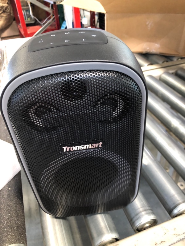 Photo 2 of Tronsmart Halo 100 Portable Party Bluetooth Speaker, HIFI Sound Quality Subwoofer Bass to Pump Up Your Party.Wireless stereo pairing by APP,18H Playtime,IPX6 Waterproof,Suitable for party/home/outdoor