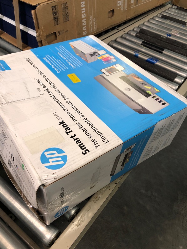 Photo 1 of HP Smart-Tank 5101 Wireless All-in-One Ink-Tank Printer with up to 2 Years of Ink Included (1F3Y0A),White