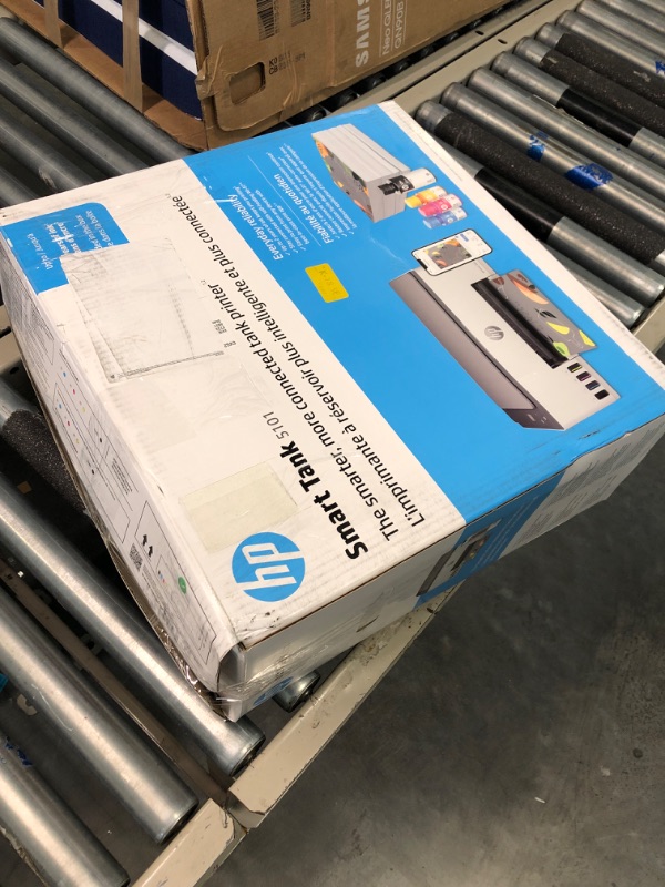 Photo 1 of HP Smart-Tank 5101 Wireless All-in-One Ink-Tank Printer with up to 2 Years of Ink Included (1F3Y0A),White