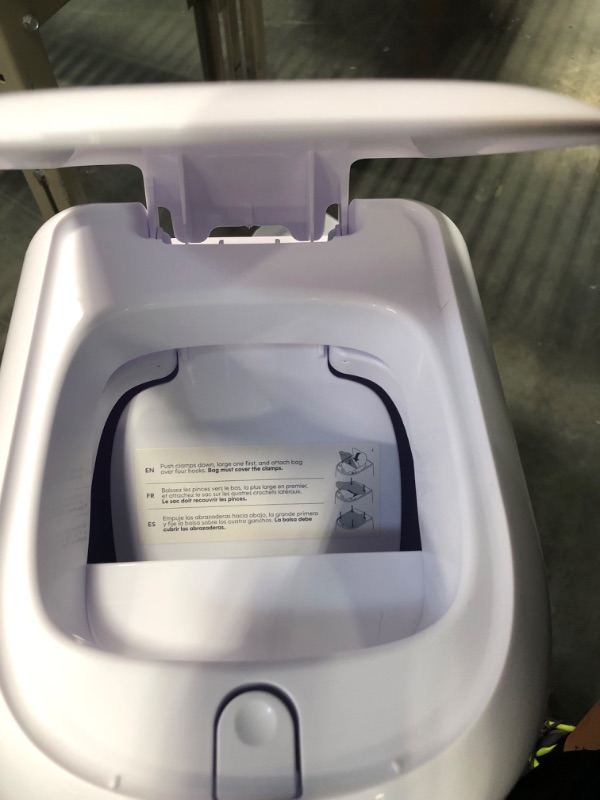 Photo 4 of Diaper Genie Signature Pail Includes 1 Easy Roll Refill with 18 Bags | Holds Up to 846 Newborn-Sized Diapers Per Refill New Signature Pail + Long-Lasting Refill

*SEE PIC, slight gap on bottom 2 pcs, not damaged, but not flush with top part