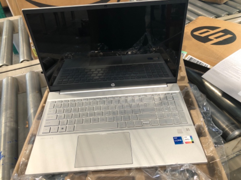 Photo 2 of HP Pavilion 15 Laptop, 12th Generation Intel Core i7-1255U Processor, 16 GB RAM, 512 GB SSD, 15.6" Full HD Display, Windows 11 Pro, Fingerprint Reader, Wi-Fi & Bluetooth, HD Webcam (15-eg2025nr 2022)