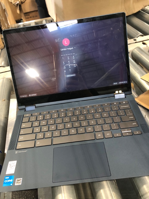 Photo 2 of Lenovo 3i Chromebook - 2023 - Everyday Notebook - Chrome OS - 15.6" Full HD - 8GB Memory - 64GB Storage - Intel Celeron N4500 - Abyss Blue