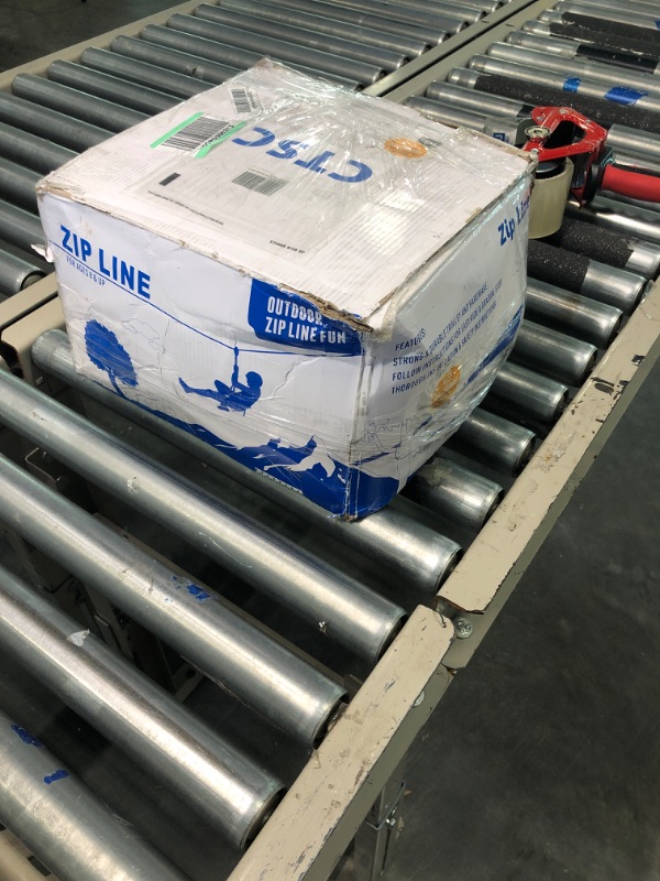 Photo 1 of CTSC 75FT 95FT 110FT 250FT Zipline Kit with Stainless Steel Spring Brake and Seat 230 FT
