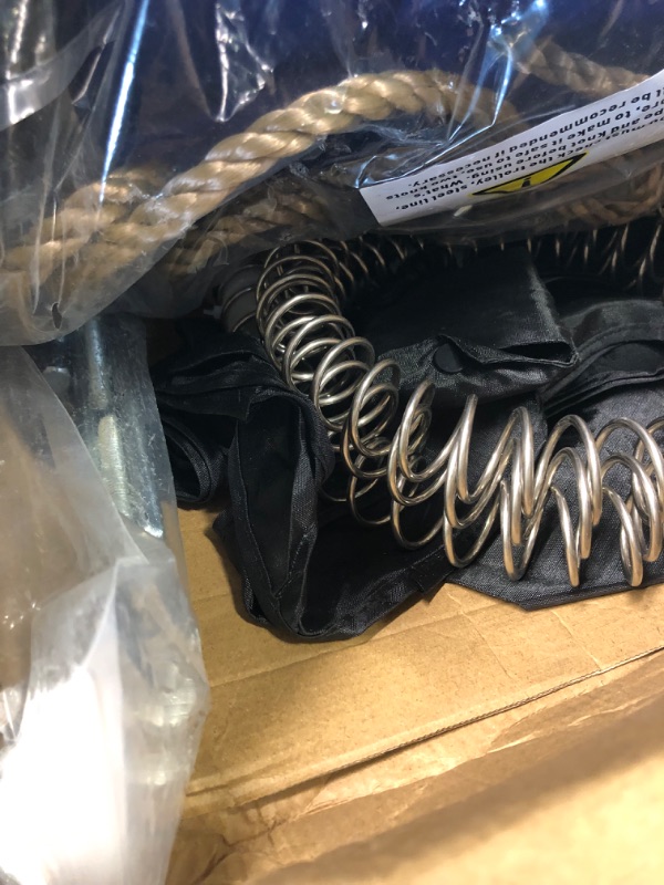 Photo 1 of CTSC 75FT 95FT 110FT 250FT Zipline Kit with Stainless Steel Spring Brake and Seat 230 FT