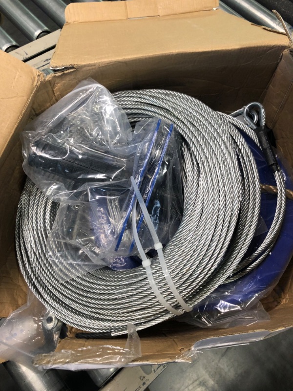 Photo 1 of CTSC 75FT 95FT 110FT 250FT Zipline Kit with Stainless Steel Spring Brake and Seat 230 FT