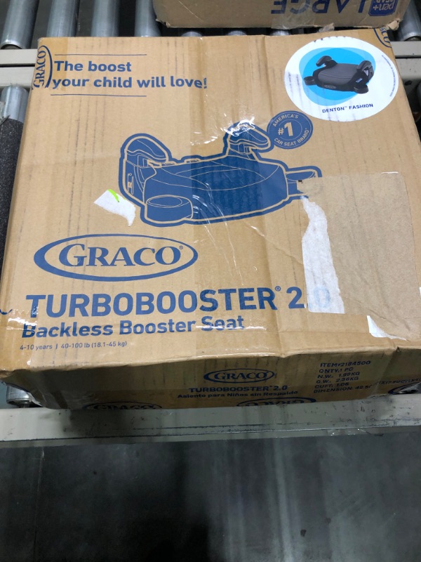 Photo 2 of Graco TurboBooster 2.0 Backless Booster Car Seat, Denton