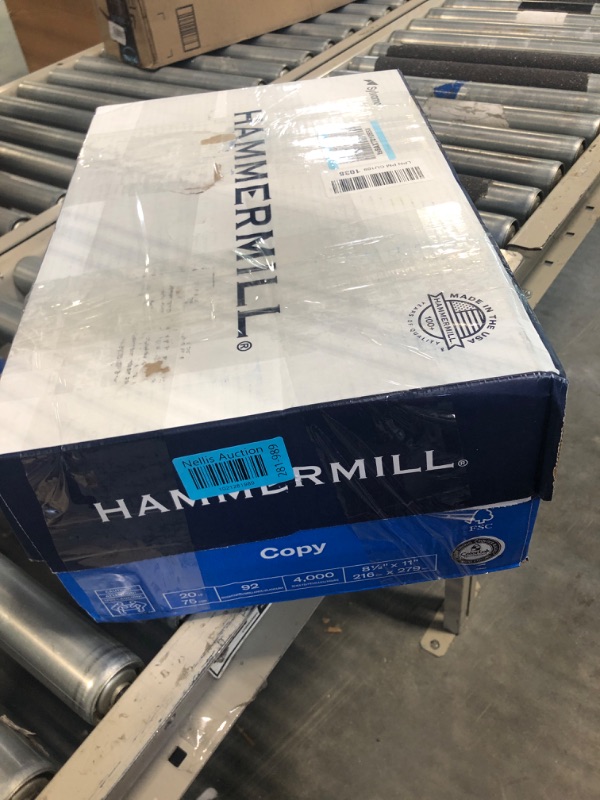 Photo 3 of Hammermill Printer Paper, 20 Lb Copy Paper, 8.5 x 11 - 8 Ream (4,000 Sheets) - 92 Bright, Made in the USA 8 Ream | 4000 Sheets Letter (8.5x11)