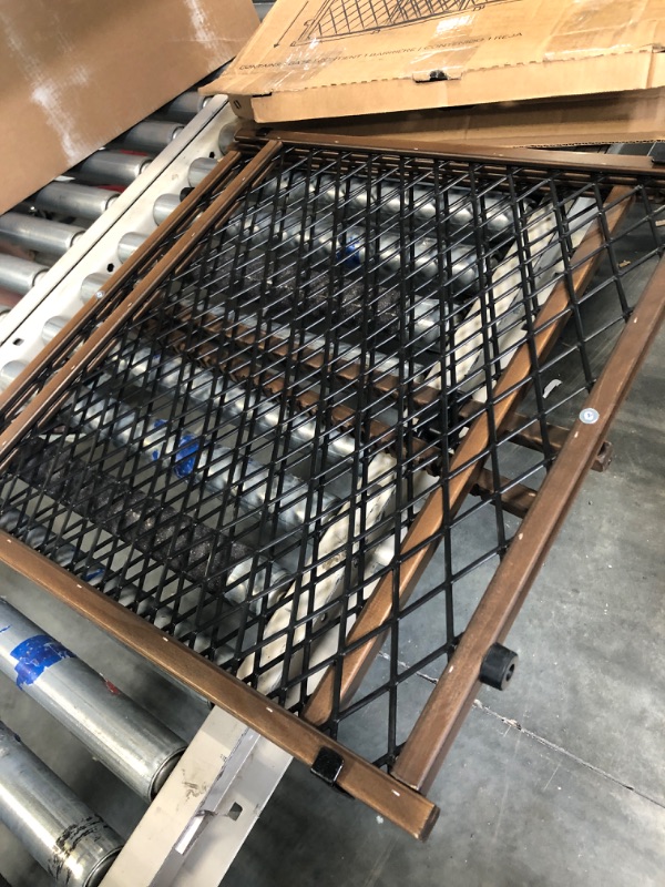 Photo 1 of Position & Lock Baby Gate, Pressure-Mounted, Farmhouse Collection