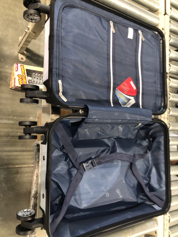 Photo 1 of Coolife Luggage - 20 Inch - White 