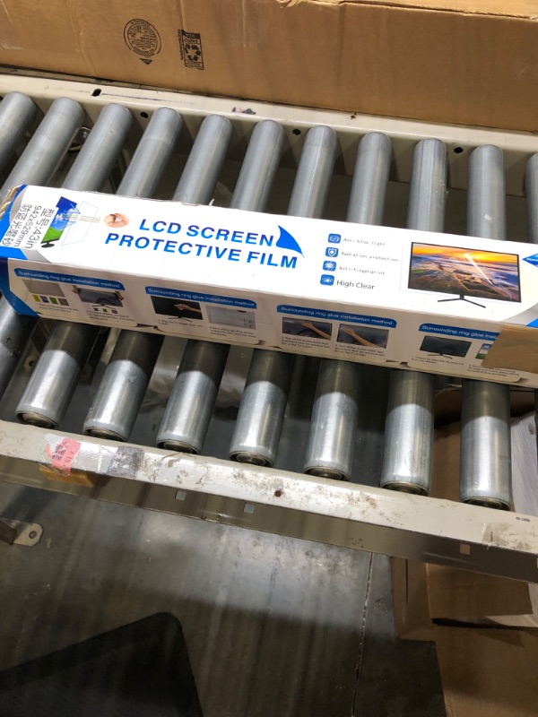 Photo 1 of ALXDR TV Anti Blue Light Screen Protector, Filter Out Blue Light Anti Scratch/Anti UV Filter Film, Relieve Computer Eye Strain and Help You Sleep Better (43"~942 * 529mm) 43"~942*529mm